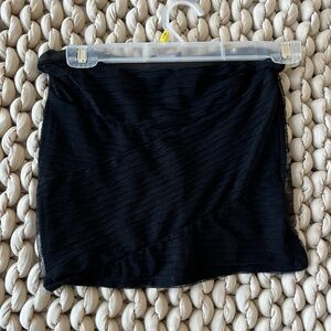 Wet Seal Black Mini Skirt